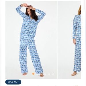 ROLLER RABBIT BLUE MONKEY PAJAMAS!